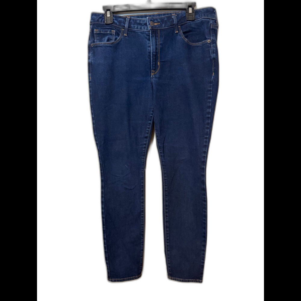Women's Dark Wash Skinny Jeans